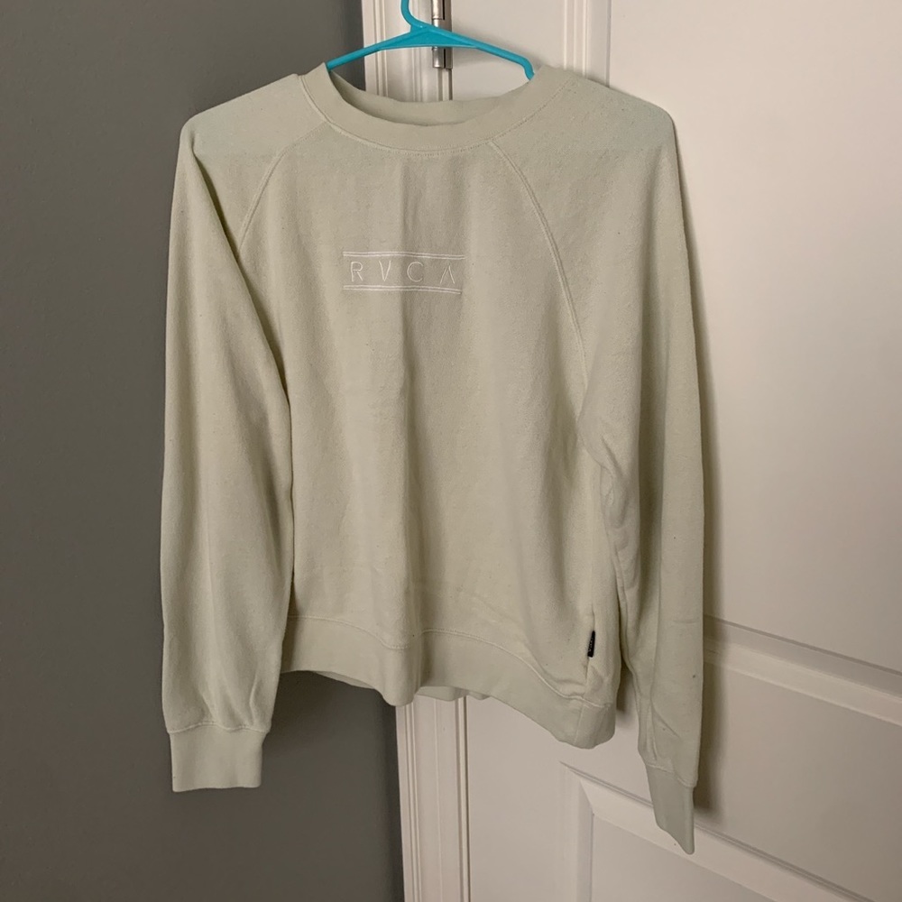 RVCA Lime Green Crewneck